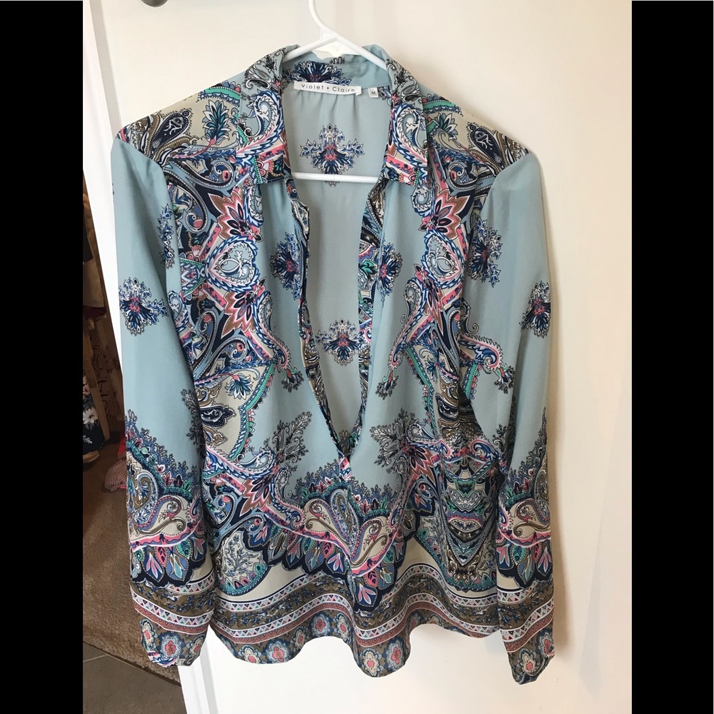 Colorful blouse